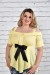 Желтая блузка 0331-2 (62)