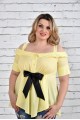 Желтая блузка 0331-2