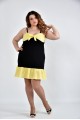 Желтое платье 0499-3
