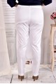 Светлые брюки классического стиля 030-4