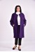 Фиолетовое оригинальное пальто | t0602-5 - последний 54р