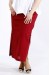 01111-3 | Льняная юбка бордового цвета