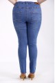 j050 | Синие простые джинсы по щиколотку