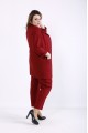 01270-2 | Модный бордовый костюм: брюки и пиджак