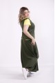 01490-3 | Хаки комплект: юбка и блузка