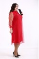 01772-3 | Красное платье с сеткой
