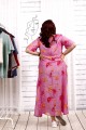 01524-4 | Розове льняное платье